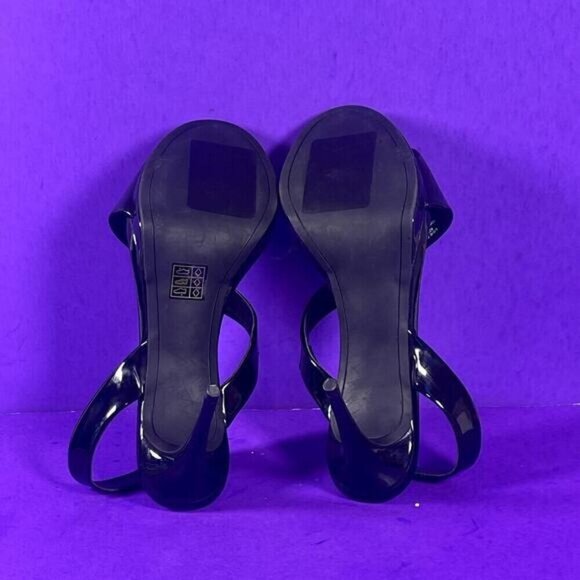 DKNY Black DIVA Slingback Sandal Women's Shoe Size 6.5-NEW - Picture 7 of 8